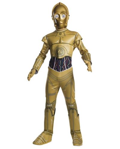 Costum de carnaval pentru copii Rubies - Star Wars, C-3PO, marimea L - 1